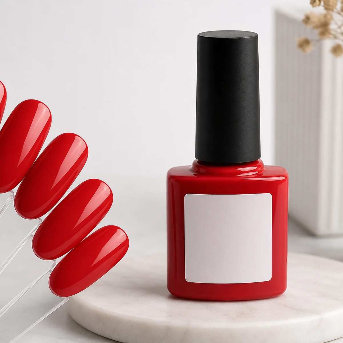 Sunburn Red HEMA-Free Gel Nail Polish