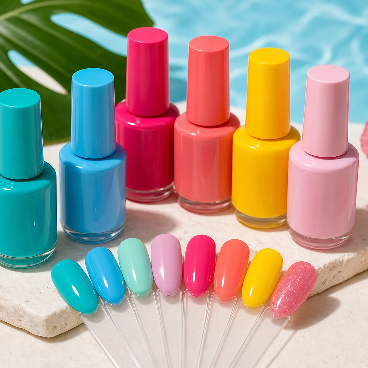 Beetles Timeless Gleam Cat Eye 20 Colors Summer Nails Gel Polish Set Glitter With Magnetic Base Matte Glossy Top Coat