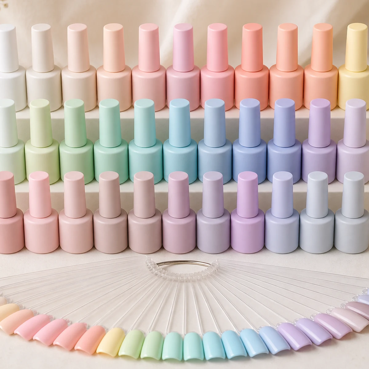 (Each 15ml)Cotton Bloom - Beetles 30 Colors HEMA Free Summer Nails Gel Polish Set