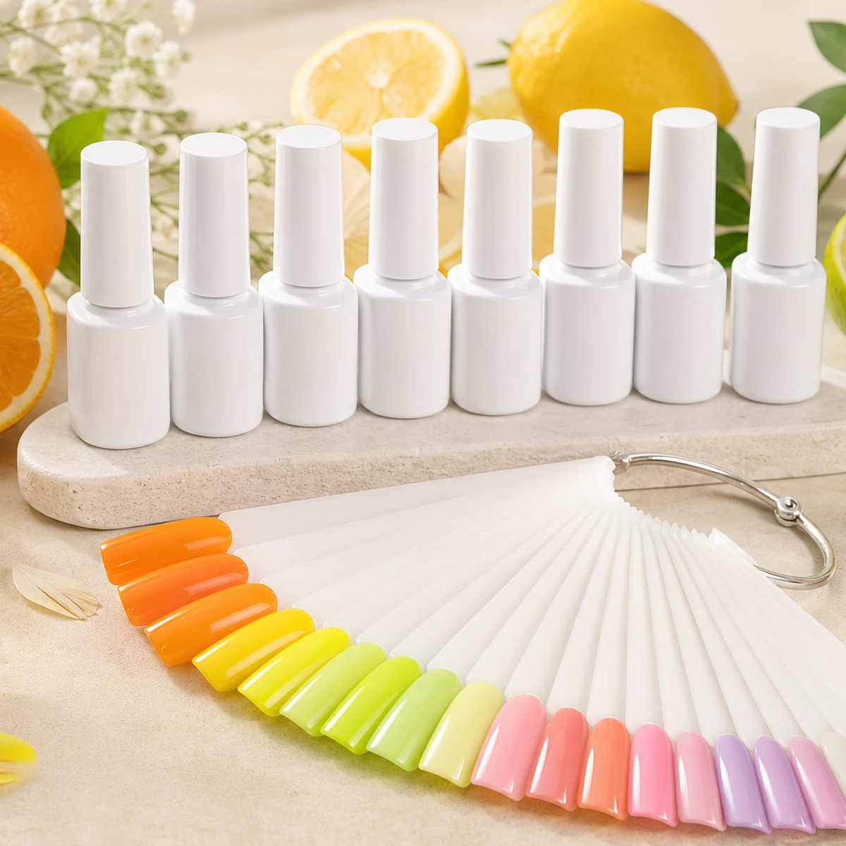Beetles Dreamy Ballet Nude Summer Nail Gel Polish Set- HEMA FREE 10 Colors 15ML Jelly Pink Nail